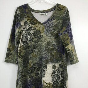 LOGO Lounge Women's Small Pull Over Soft Tunic Top Size S GREAT Condition